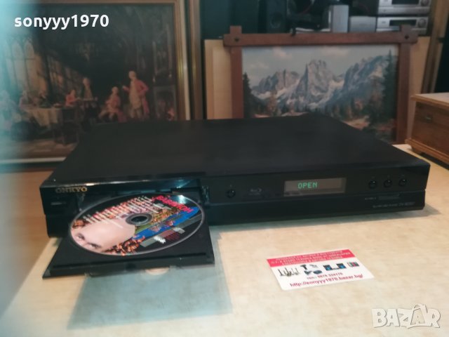 onkyo ethernet-dvd-hdmi/lan blu-ray 1003210915, снимка 2 - Ресийвъри, усилватели, смесителни пултове - 32102868