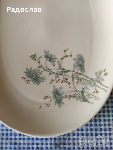 старо порцеланово плато Разград , снимка 2 - Чинии - 36753118