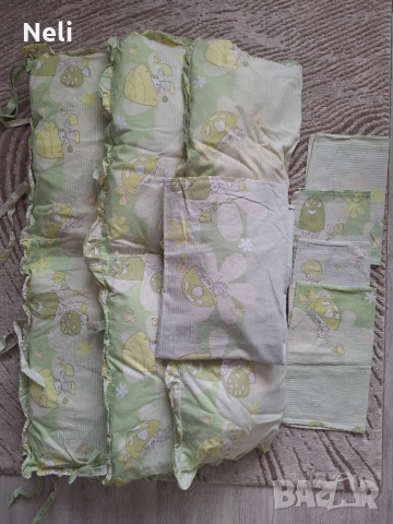 Пълен комплект обиколки за бебешко легло