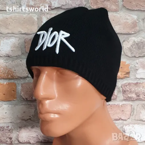 Нова зимна шапка DIOR, снимка 2 - Шапки - 47699550