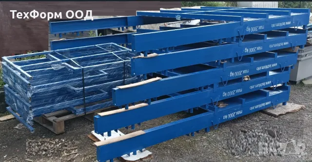 Фасадна строителна товарна  / разтоварна платформа / рампа  2000кг. - , снимка 5 - Други машини и части - 37344848