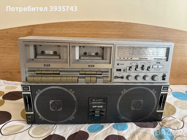 SHARP GF 515Z за Колекционери , снимка 2 - Радиокасетофони, транзистори - 56096538