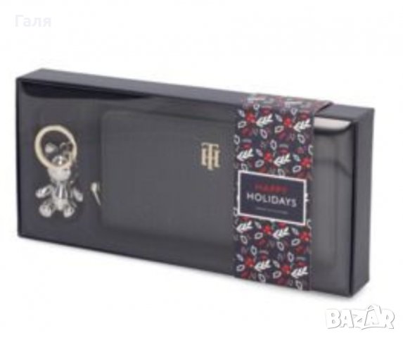 Дамски портфейл + ключодържател Tommy Hilfiger , снимка 2 - Портфейли, портмонета - 38203879