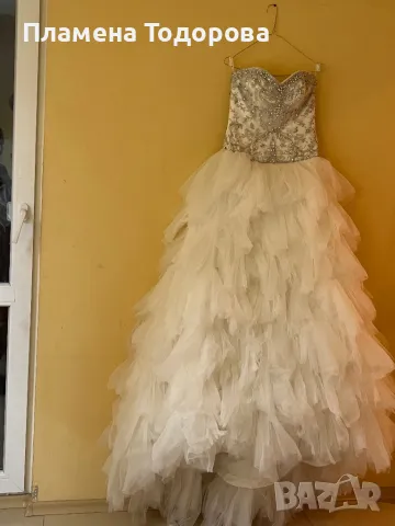 Булчинска рокля, снимка 3 - Рокли - 49773233