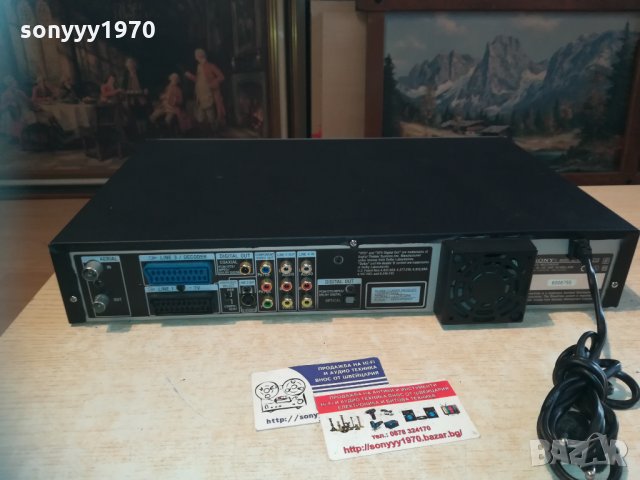 sony rdr-gx210 dvd recorder 0601211056, снимка 16 - Плейъри, домашно кино, прожектори - 31325221