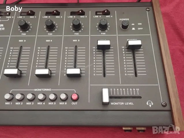 Mixer Monacor MPX-6000, снимка 6 - Ресийвъри, усилватели, смесителни пултове - 56541987