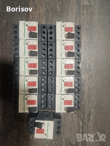 Продавам термомагнитни моторни прекъсвачи  GV2ME08SCHNEIDER ELECTRIC-Изключвател за двигатели.