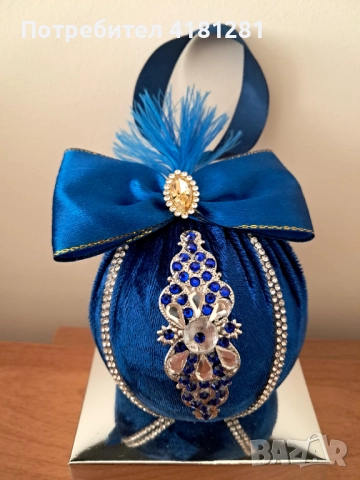 Коледни топки ръчна изроботка, снимка 6 - Декорация за дома - 52516119