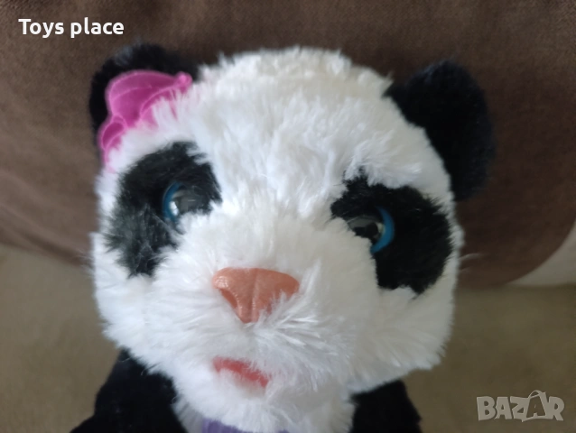 Интерактивна Панда Furreal Friends Панда Pom-Pom, снимка 4 - Плюшени играчки - 53910973