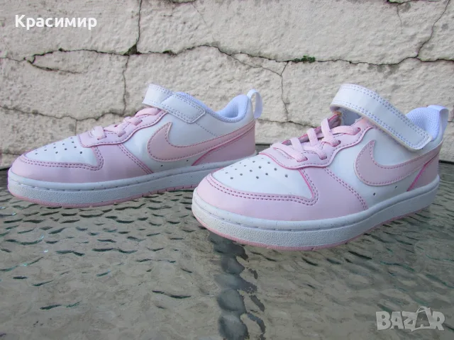 Детски маратонки Nike Court Borough Low Recraft, снимка 8 - Детски маратонки - 56239266
