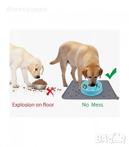 3007 Силиконова подложка за хранене на кучета и котки, снимка 11 - Други стоки за животни - 34257533