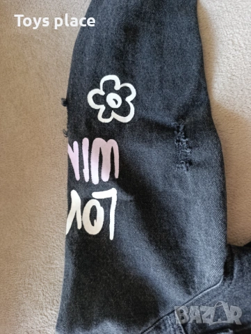 152 Страхотно детски дънково яке Актуален модел, снимка 9 - Детски якета и елеци - 50657677