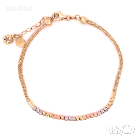 Златна дамска гривна 4,12гр. 20,5см. 14кр. проба:585 модел:37284-2