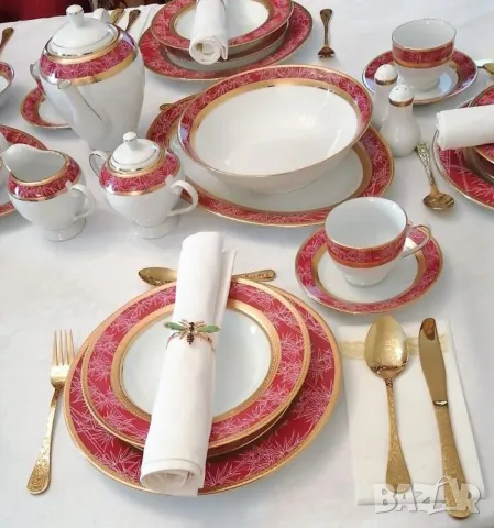 Комплект чинии GOLD - 18 бр. НАМАЛЕНИЕ , снимка 3 - Сервизи - 48085980