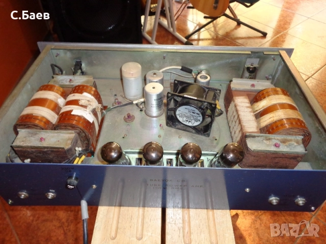 Лампов усилвател-стъпало 100 вата.tube amp., снимка 6 - Ресийвъри, усилватели, смесителни пултове - 49701709
