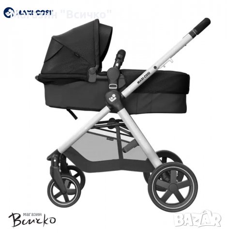 Комбинирана количка Maxi-Cosi - Zelia 2, Essential Black, снимка 6 - Детски колички - 38385825
