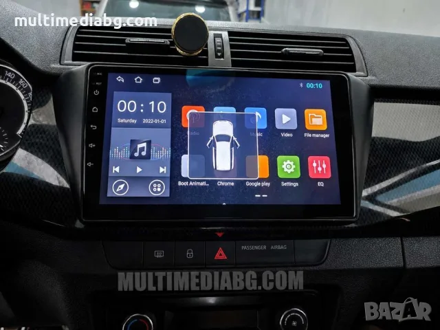 Skoda Fabia 3 2015 - 2019 Мултимедия Навигация Android, снимка 3 - Аксесоари и консумативи - 51107099