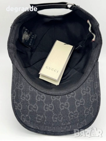 Шапка с козирка Gucci , снимка 2 - Шапки - 54315899