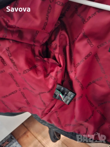 DSQuared2 кожено яке, снимка 12 - Якета - 52282312