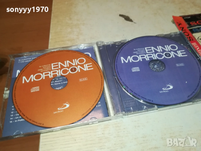 ENNIO MORRICONE X2 CD 2109251259, снимка 6 - CD дискове - 51785400