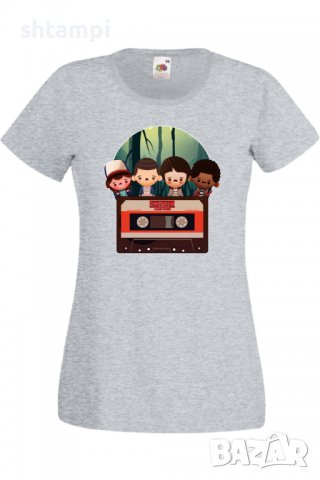 Дамска Тениска Stranger Things 4,Филм,Сериал,