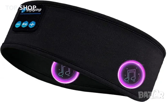 Нови Спални Слушалки Лента с ултра тънки стерео високоговорители, снимка 4 - Слушалки и портативни колонки - 49451029