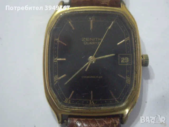 Стар кварцов часовник''Zenith Cosmopolitan'', снимка 2 - Луксозни - 49935498