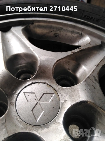 Гума с алуминиева джанта, снимка 3 - Гуми и джанти - 53085575