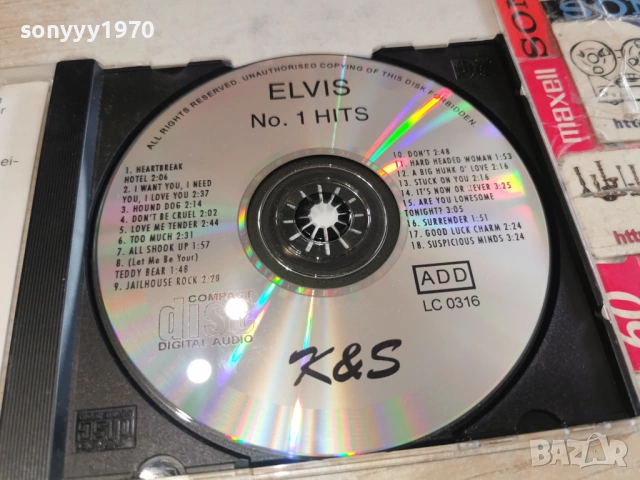 ELVIS CD 3001261627, снимка 2 - CD дискове - 53285450