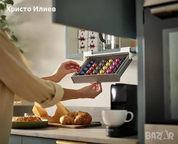 Чекмедже Кутия за капсули за кафе Органайзер за Неспресо Nespresso, снимка 9 - Кафемашини - 47445211