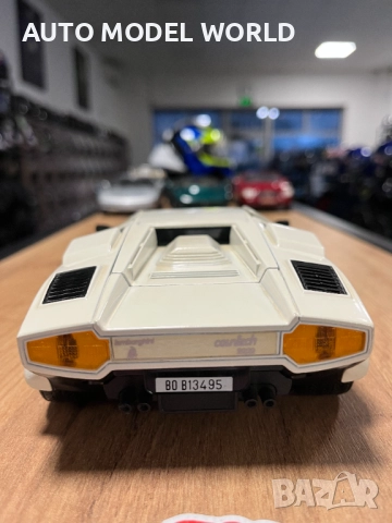 Метална колекционерска количкa модел BBURAGO LAMBORGHINI COUNTACH, снимка 7 - Колекции - 52888157