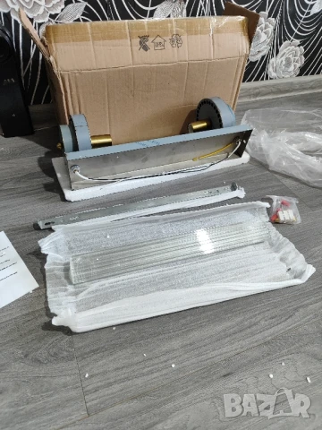 ПРОМО ! GOLD Луксозна стенна лампа с кристални абажури !, снимка 7 - Лампи за стена - 51226855