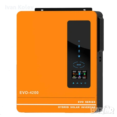 Хибриден Соларен Инвертор ANERN Модел AN-SCI-EVO-4200, Мощност 4.2kW (4200W), снимка 11 - Друга електроника - 54109800