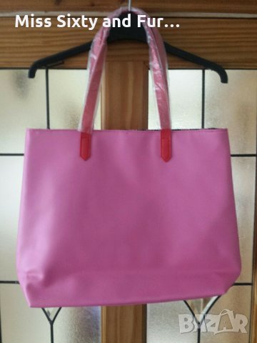JUICY COUTURE-нова розова чанта-50 см. ширина х 34 см. височина, снимка 3 - Чанти - 29554767