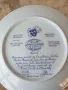 2бр Limoges Janvier-Avril/Лимож френска колекционерска декоративна порцеланова чиния-картина, снимка 9