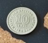 Монета , Малая и Британско Борнео 10 цента, 1953