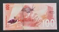 Банкнота. Сейшели. 100 рупии. 2016 г., снимка 3