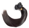 100% естествена права коса за удължаване - естествено черно , снимка 1 - Аксесоари за коса - 40027537