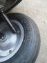 Колело бандажно с ос за строителна количка , снимка 2