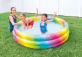 Детски надуваем басейн Intex Rainbow Ombre 168 x 38 см, 581 литра, голям, снимка 1