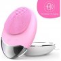 Ултразвукова силиконова четка за лице акумулаторна с безконтактно зареждане, снимка 12