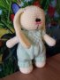 Плетена играчка Заек-Беби, Плетени, ръчно изработени, прекрасен подарък, снимка 10