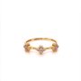 Златен дамски пръстен 1,41гр. размер:56 14кр. проба:585 модел:20035-2, снимка 1 - Пръстени - 42528451