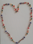 Цветни гердани с полускъпоценни камъни от Индия, снимка 1 - Колиета, медальони, синджири - 44527070