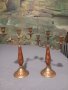 Свещници от месинг и дърво. Свещници от месинг. , снимка 3