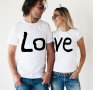 Тениски за влюбени двойки - Подарък за Свети Валентин, снимка 3