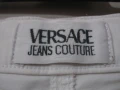 Versace Jeans Couture дамски бели дънки 100 % памук, снимка 5