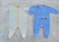 Бебешки зимни ромпъри 0-3 месеца, снимка 1