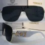 Versace маска 2024 мъжки слънчеви очила унисекс дамски бели черни , снимка 4