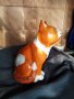 порцеланова статуетка-котка, снимка 3
